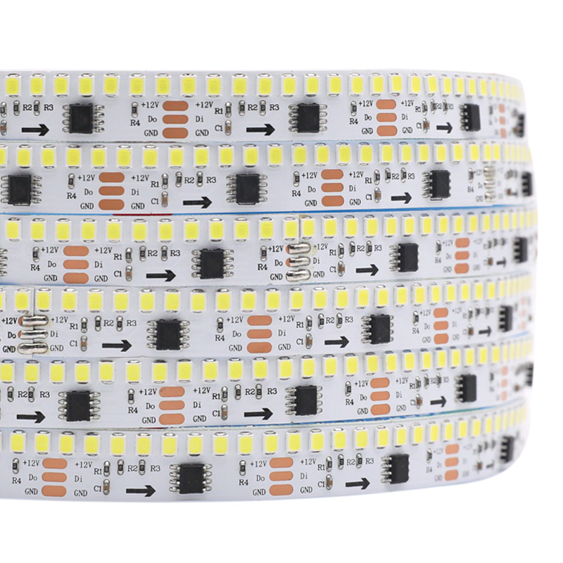 12V TM1903 Digital White Light LED Strip Highest Density 234 Per Meter 12V TM1903 Digital White Light LED Strip Highest Density 234 Per Meter